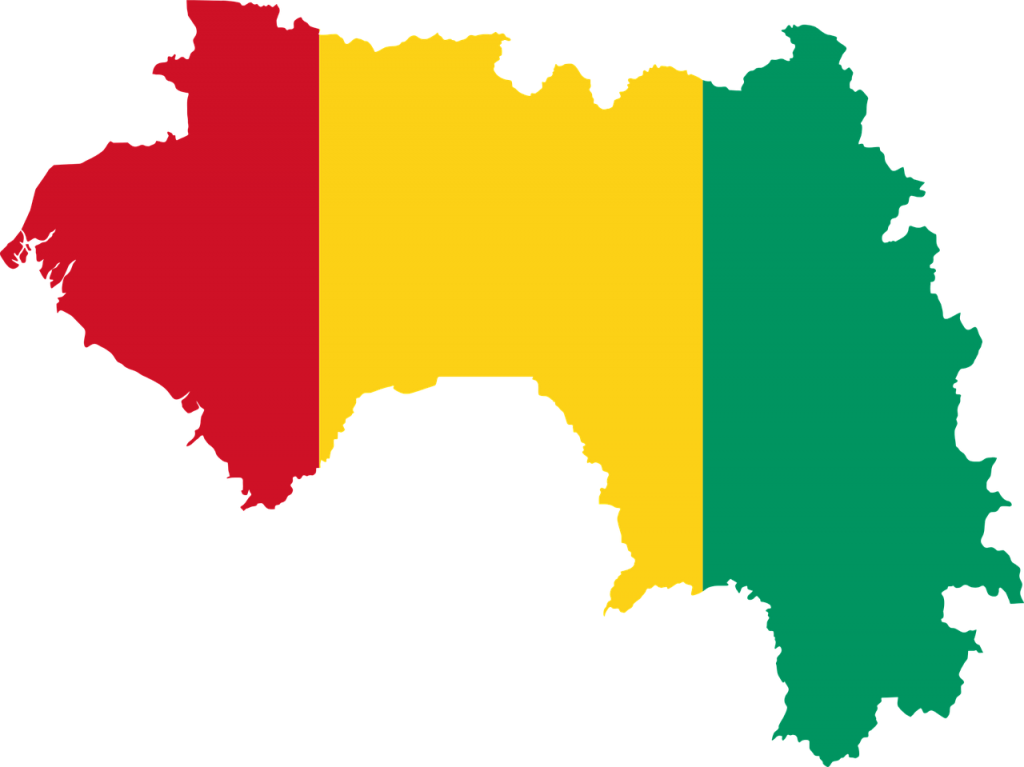 Carte de la Guinée